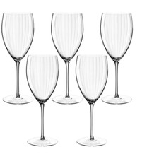 Leonardo Poesia Weißweinglas klar 5er-Set 450ml Weinglas Weinkelch Kelch Glas
