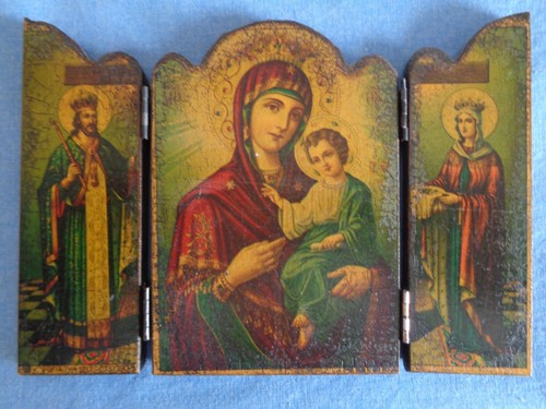 Vintage reisealtar klappaltar - vintage,