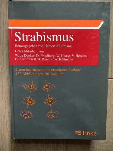 Strabismus kaufmann enke - strabismus,