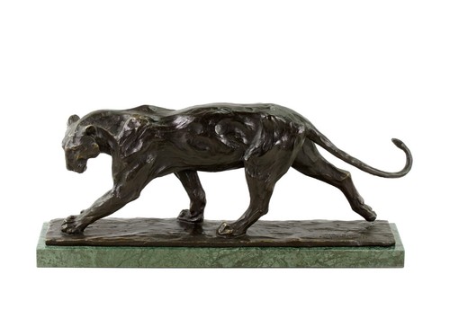 Limitierte bronze tierskulptur - bronze,