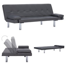 Schlafsofa mit 2 Kissen