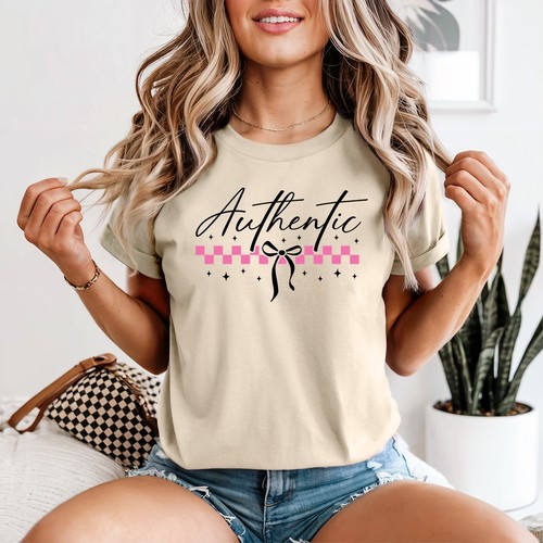 Damen shirt süß schleife - t-shirt,