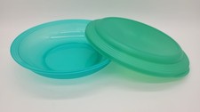 Tupperware Schüssel „Junge Welle“ rund 700ml (3547A-2) mit Deckel grün (3604A-1)