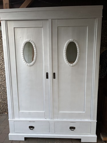 Antiker weichholzschrank - antiker,