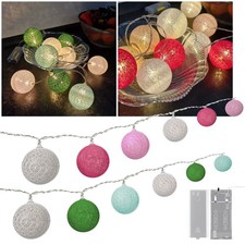 LED Party-Lichterkette "Cotton