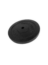 Langhantelscheibe Gewichtsscheibe Gusseisen Schwarz 15Kg 30mm Fitness - Tunturi