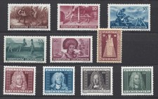 Liechtenstein Jahrgang 1941 ** postfrisch MNH Yearset 1941 mint, Mi. 156 Euro