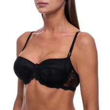 Dirndl Push Up BH mit Bügel Sexy Spitzen BH Damen Hebe Balconett Große größen