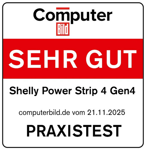 Shelly power strip - strip, 4