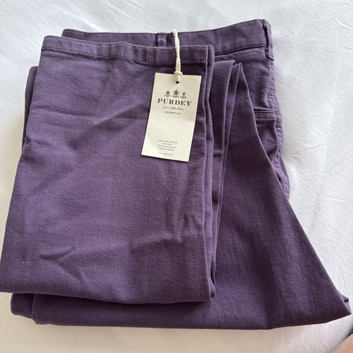 Purdey herren hose lila - purdey,