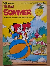 Fix + Foxi Sonderheft Sommer von 1971 mit Grußkarten + Würfelspiel - TOP Z1