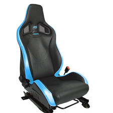 Focus Rs MK2 MK3 Recaro Sportster Cs Maßgeschneidert Schwarz Nitro & Blau Sitz