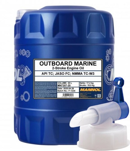 Liter mannol outboard - 20,