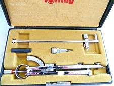 Rotring Zirkelkasten Präzisionskasten volllständig  # (1422)