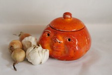 Keramik Knoblauchtopf