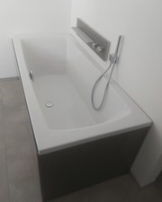 Hoesch Largo Premium Badewanne Duo 180x80cm inkl. Glasverkleidung – UVP 6116 EUR