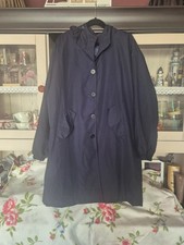 Damen Mantel Jacke  Longparka Gefüttert Kapuze Lang Blau 3 XL 50-52  Neu