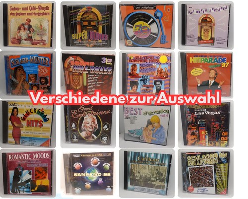 Musik sampler schlager rock - cd,