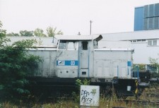 Foto Eurotrac Lok 3 LEW V60D Gbf Berlin Marienfelde 2004 ca.10x15cm V1820f