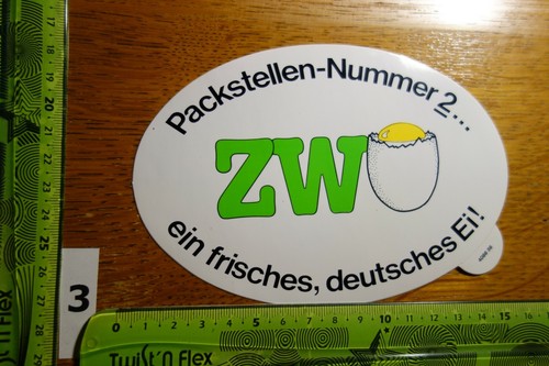 Alter aufkleber land - aufkleber, land-