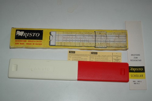 Alter rechenstab aristo - rechenstab, 0903