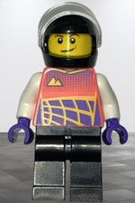 Lego® Minifigur cty1432, Town City Go-Kart Racer Go-Kart-Fahrer Rennen Rennanzug