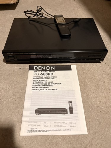 Denon 580rd mit - tu-580rd,