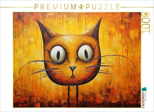 Calvendo puzzle katze stil - katze,