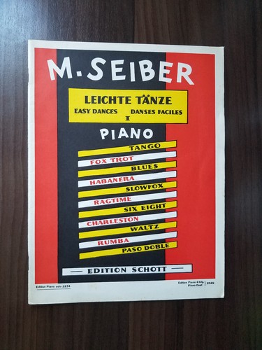 Klaviernoten seiber leichte - klaviernoten, m.seiber