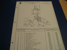 Fiat 500 D / F Sport,  Weber 26 IMB 4-5, orig.  Vergaserplan