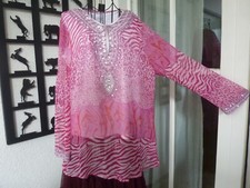 MADELEINE, TRAUM-TUNIKA, 44, 46, 100 % SEIDE, PAILLETTEN, HOCHWERTIG!!!