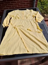 Vintage 70s nachthemd gelb - vintage,