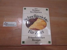 Kochkarten; Teil: 14., Feinschmecker-Rezepte : Schnellgerichte für Zwei Krüger, 
