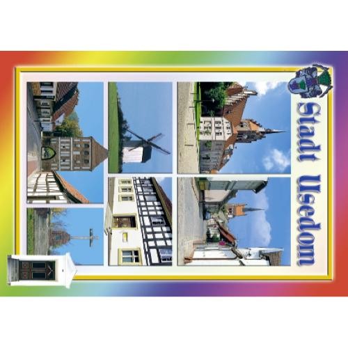 Insel usedom postkarte - insel,