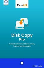 EaseUS Disk Copy Pro / Windows / 1 PC / 1 Jahr / KEY (ESD)