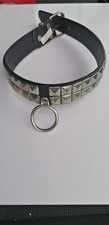 Nietenarmband Bondage BDSM Flachnieten einreihig Gothic Punk Rock