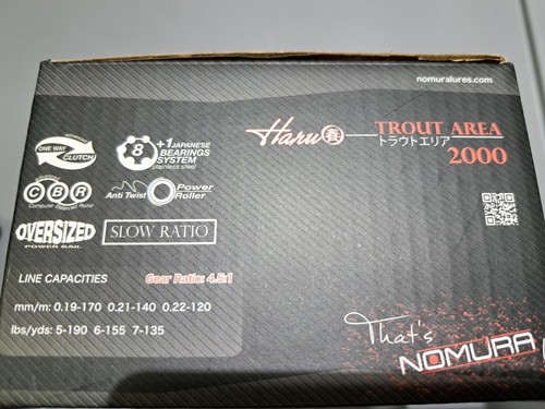Angelrolle nomura trout area - nomura,