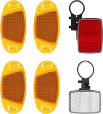 6 Stück Fahrrad Reflektoren