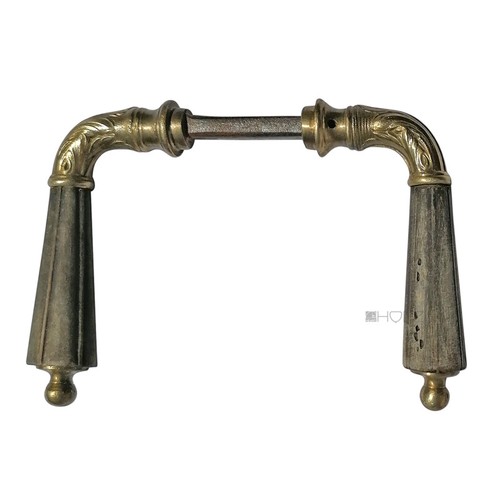 Türdrücker antik blatt - türdrücker,