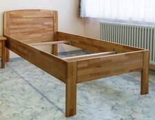 MASSIVHOLZBETT 100x200 BETT