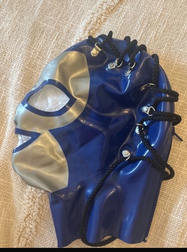 Libidex latex maske royal blue - libidex,