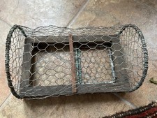 Uralter  kleiner Vogelkäfig Vogelfalle Vogelbauer Lockkäfig