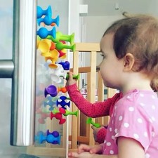 38-teiliges Silikon-Saugnapf