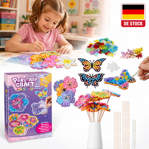 Blumen basteln bastelset - basteln,