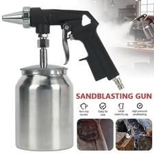 Luftschuss Sandstrahler Sandstrahler Luftkompressor Set Rostbeschichtung 1/4"