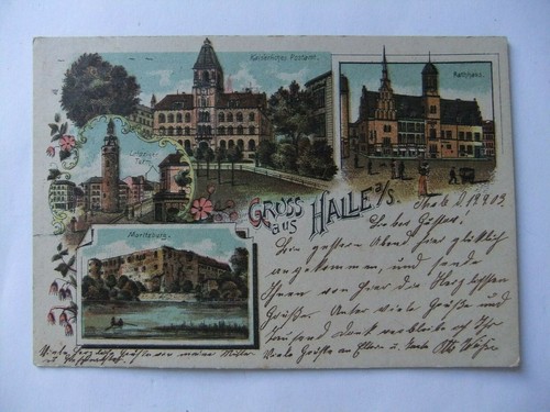 Halle 1903 - halle, ,