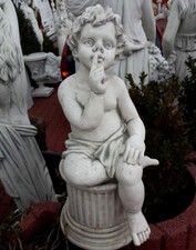 Gartenfigur, Steinfigur, Engel, Skulpturen, Steinguss, Gartendekoration, Statue 