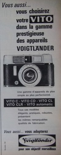 Pressewerbung 1962 vito - pressewerbung,