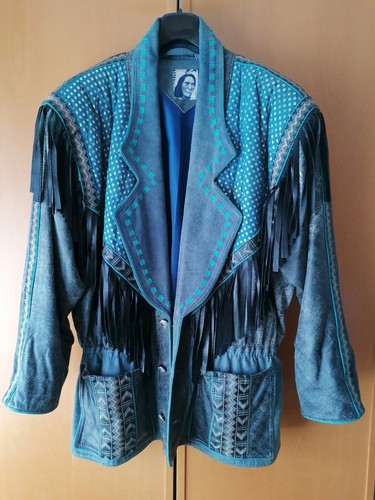 Indians herren leder - leder, jacke