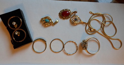 Konvolut echtschmuck 585 333 - echtschmuck,